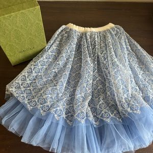 Gucci tulle skirt